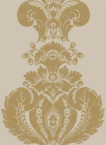 Tapete Baudelaire - Linen/ Gold