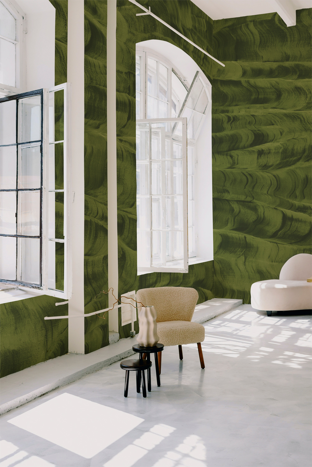 Wandbild Sand Waves - Silvester