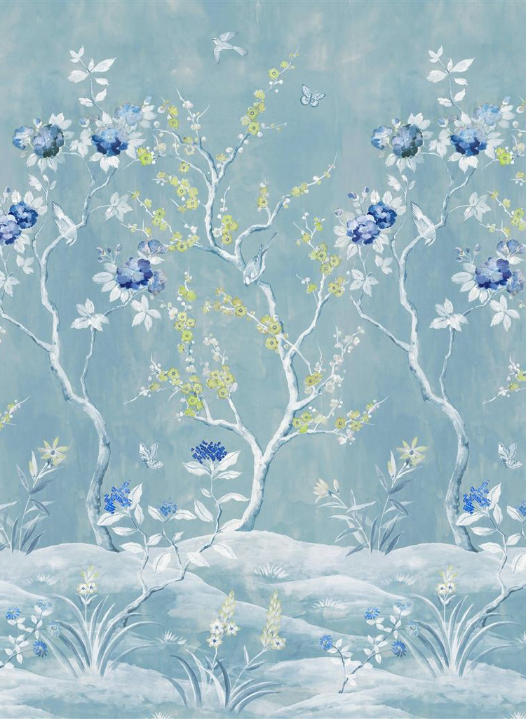 Wandbild Manohari - Delft