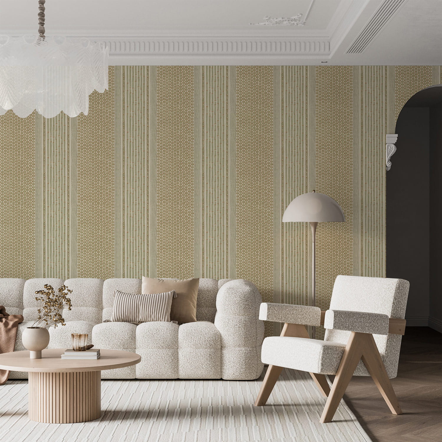 Tapete Rita Stripe - Sage and Olive