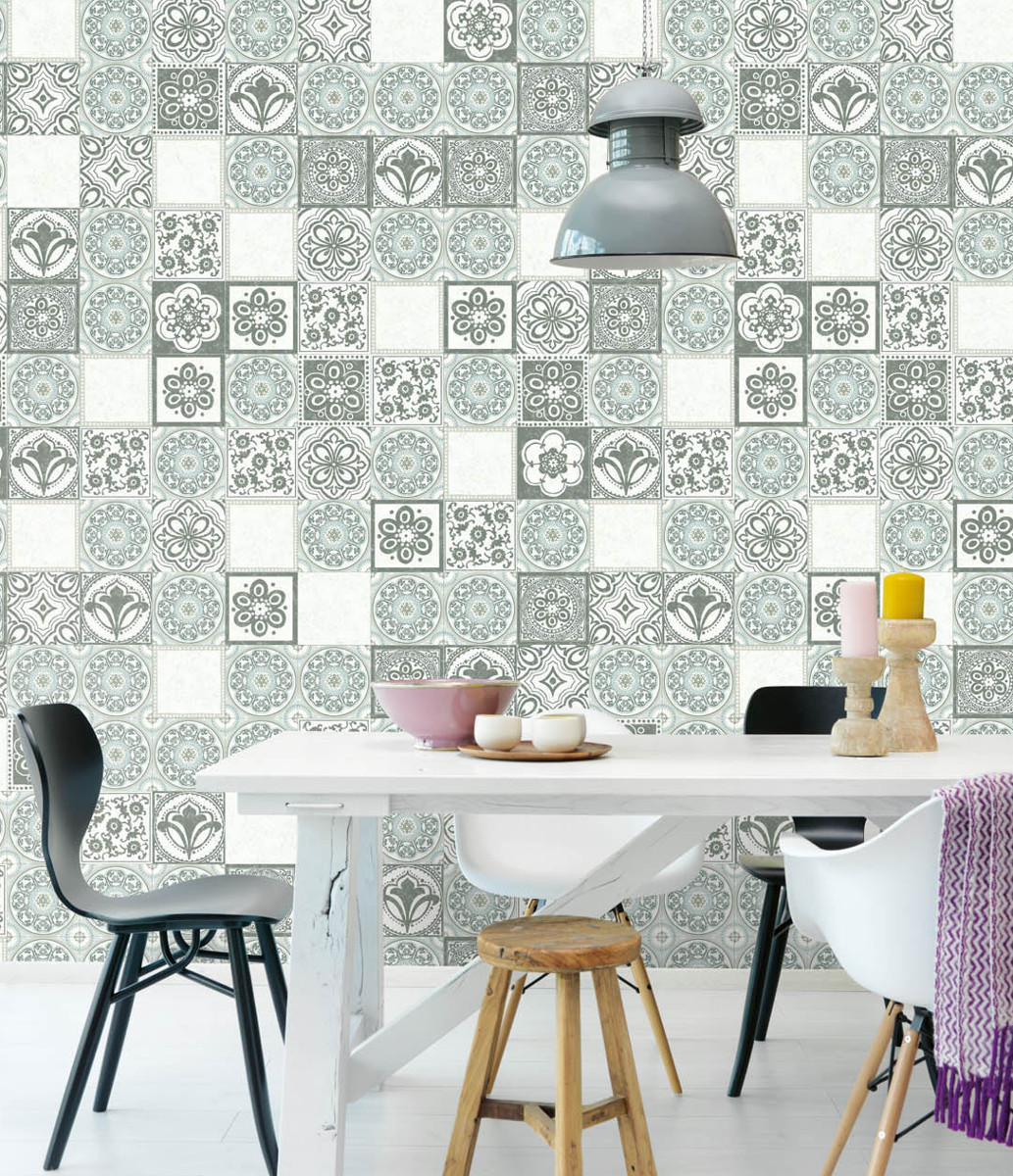 Tapete Mosaic Tiles - 392574