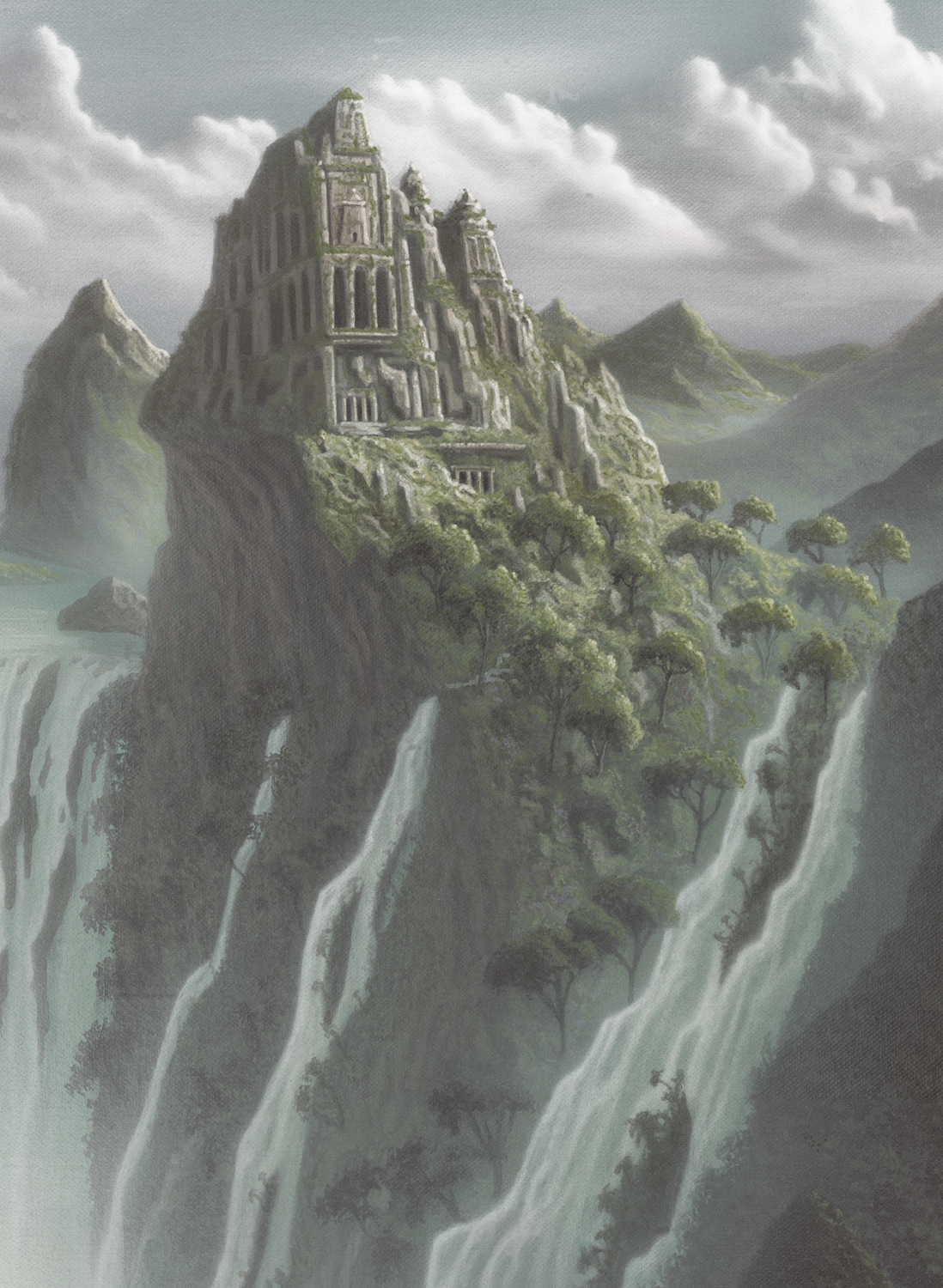 Wandbild Fantasy World - Dusk