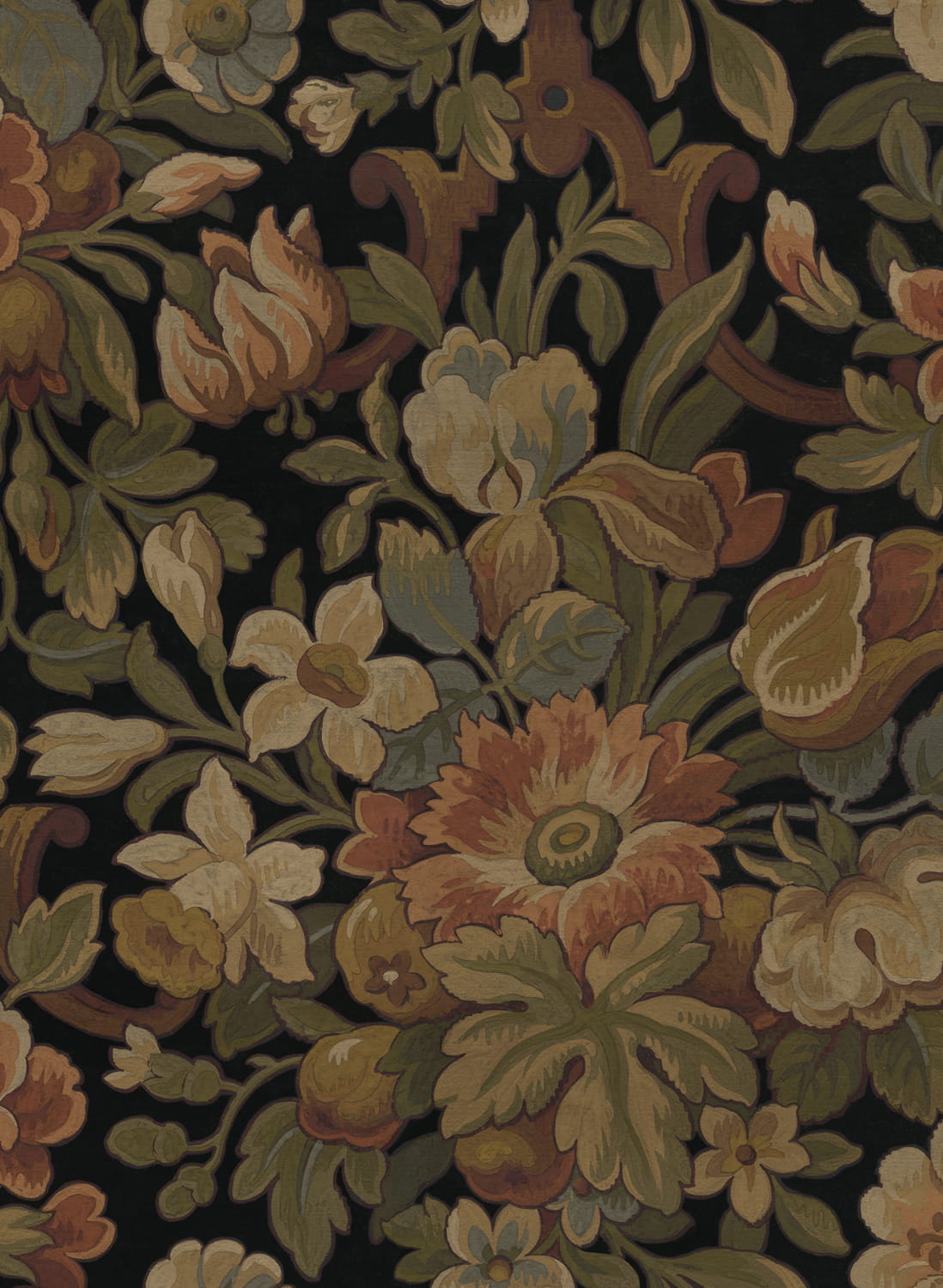 Tapete Vintage Garden - Ivory