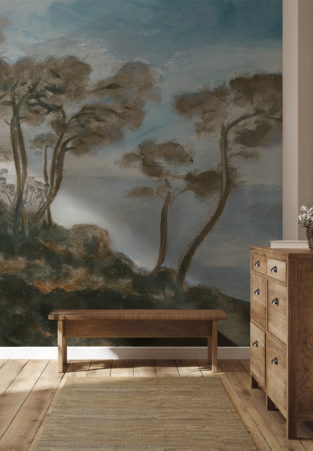 Wandbild Les Landes - Jour