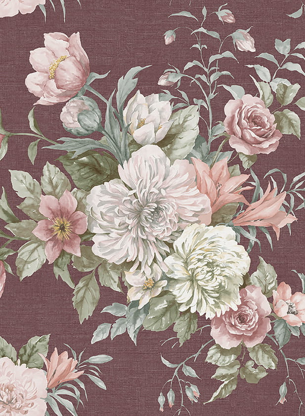 Tapete Floral Charm - 4255