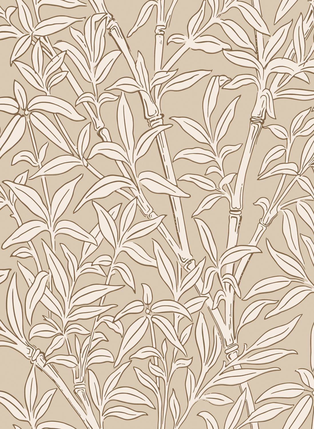 Tapete Bamboo Forest - Oat