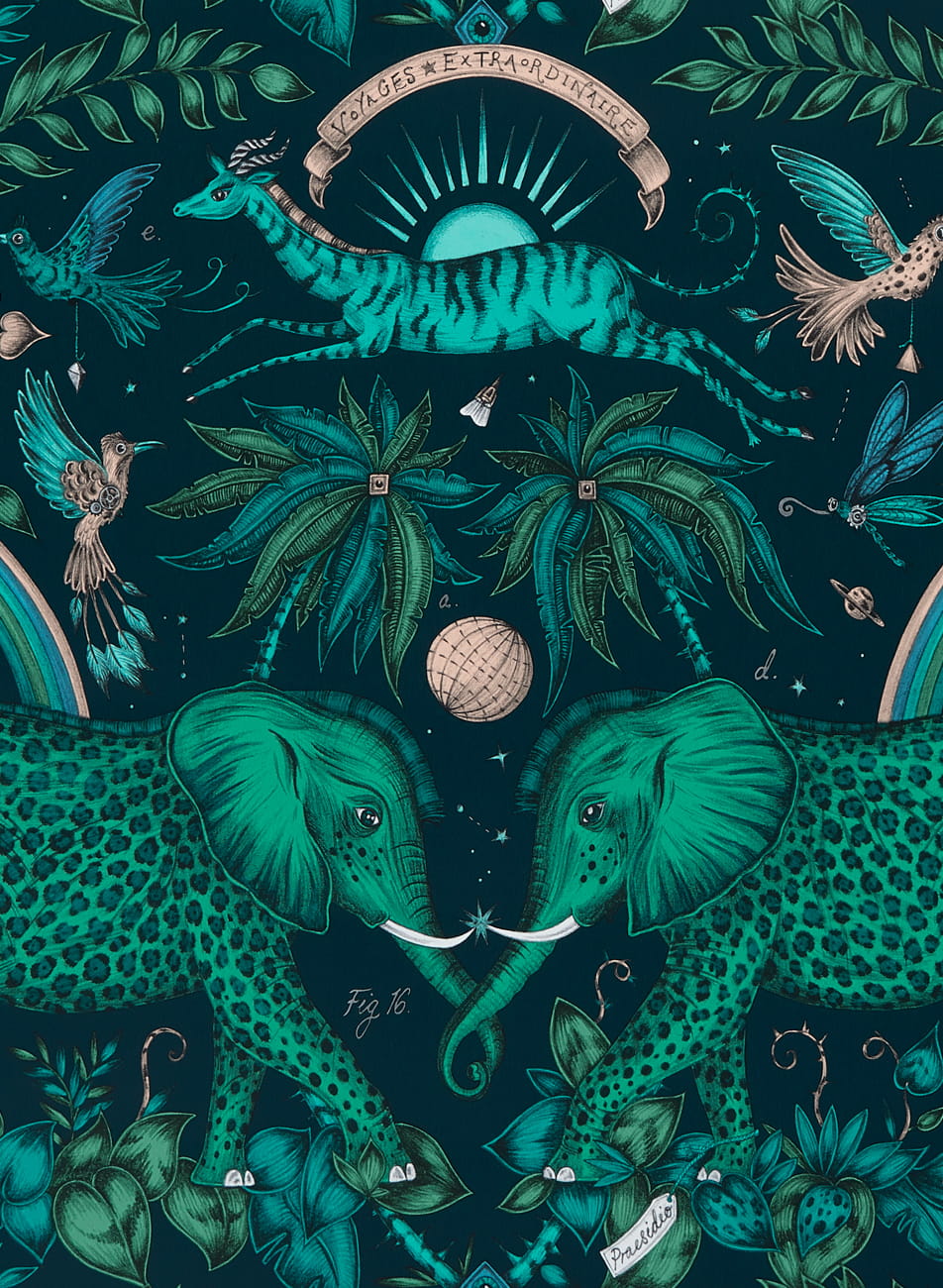 Tapete Zambezi - Teal