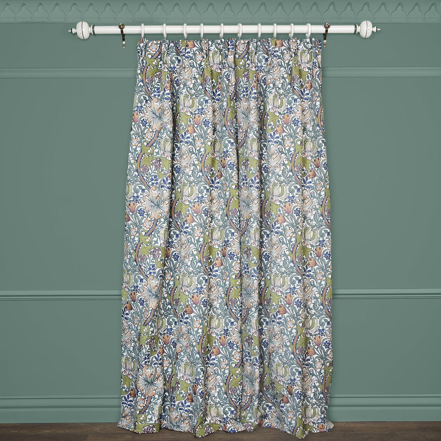 Tissu Golden Lily - Jacquard - Parchment