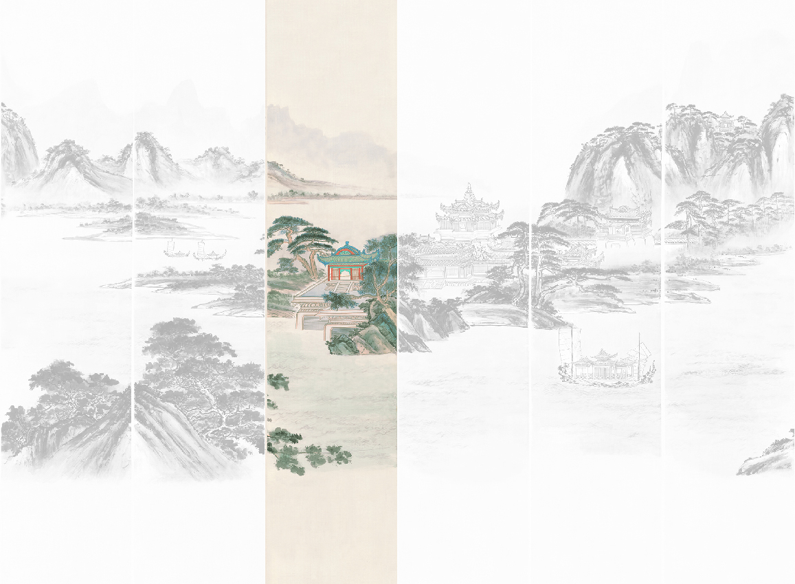 Wandbild Kaisui - Pastel Panel 3