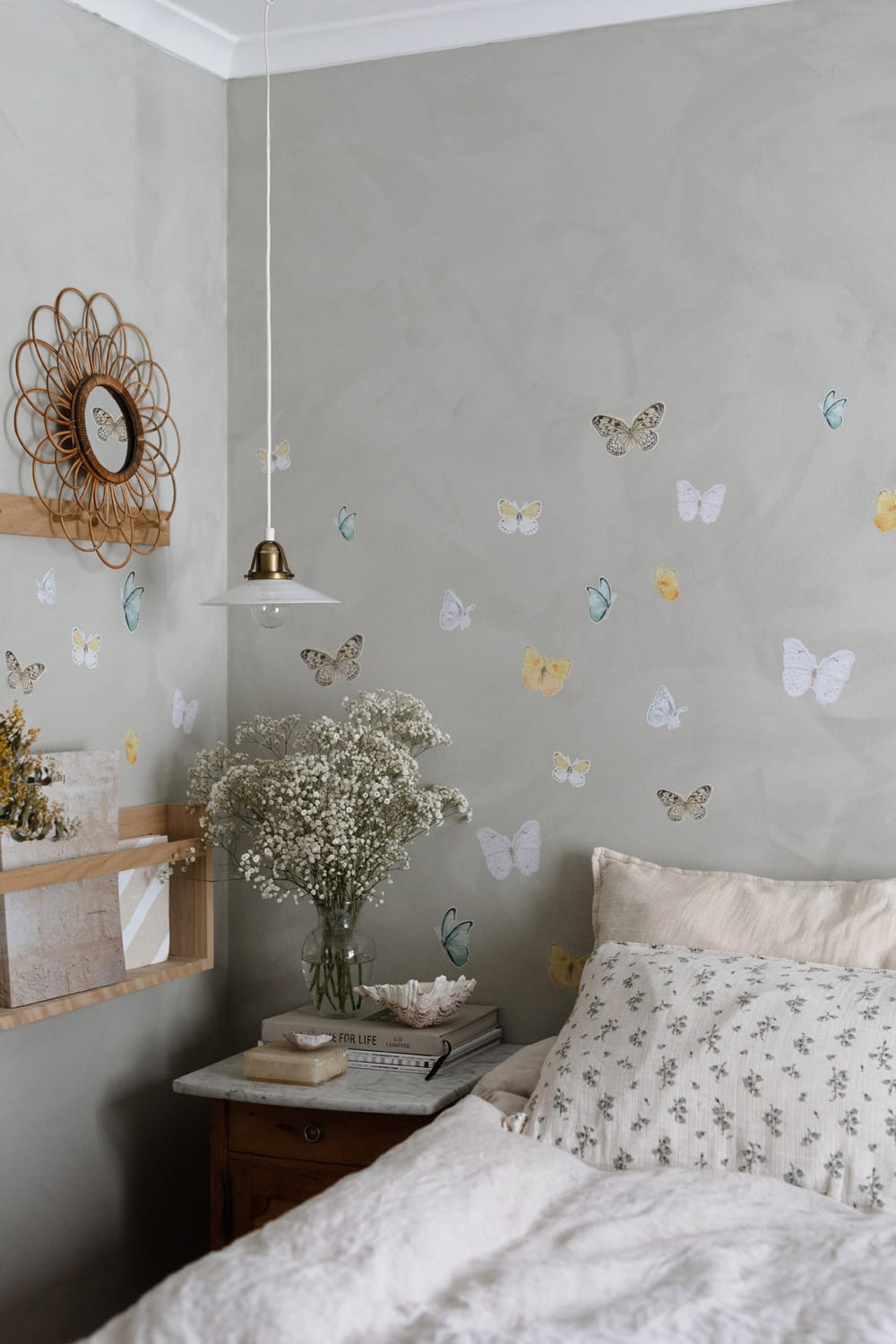 Wandsticker Butterfly - Bright