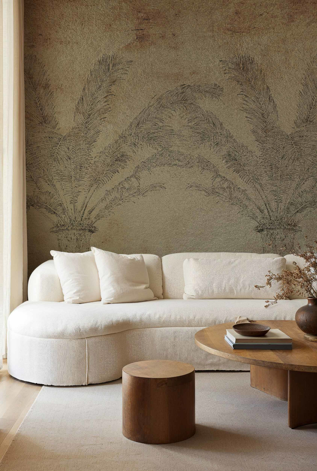 Wandbild Palma - Silver
