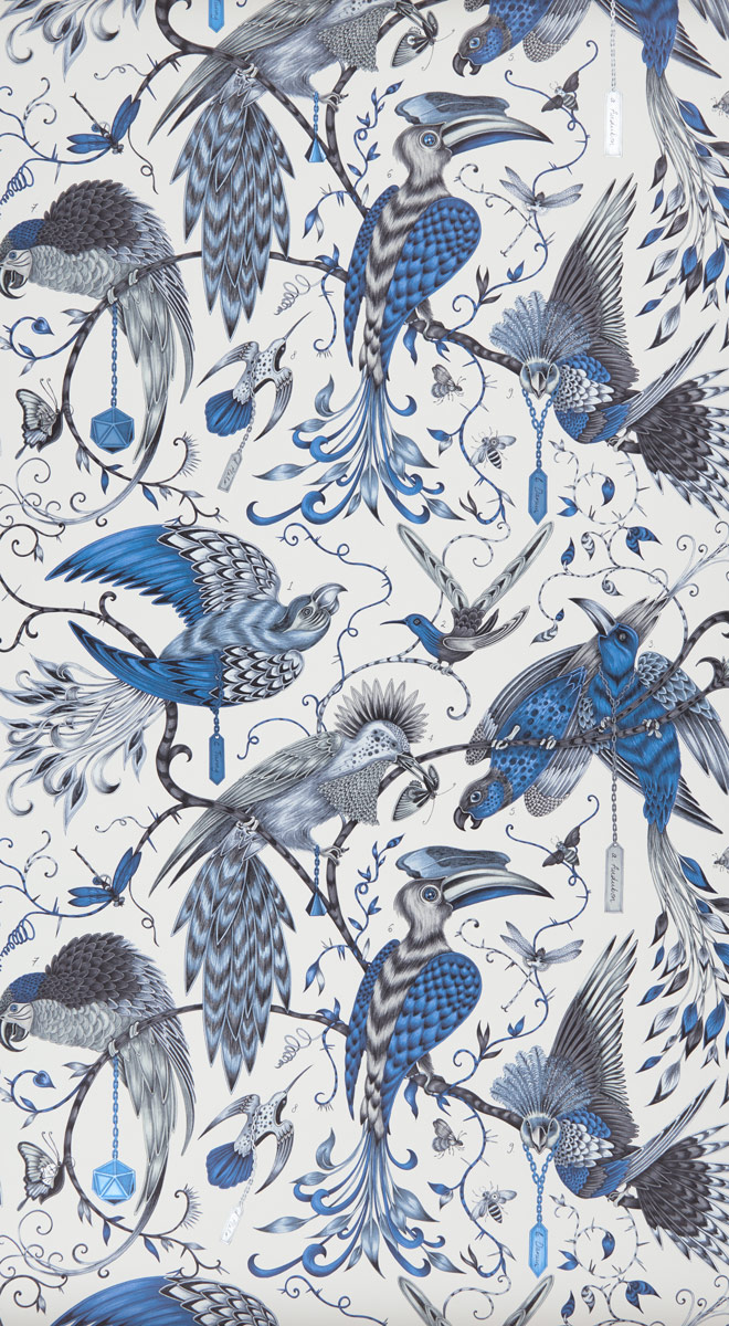 Tapete Audubon - Blue
