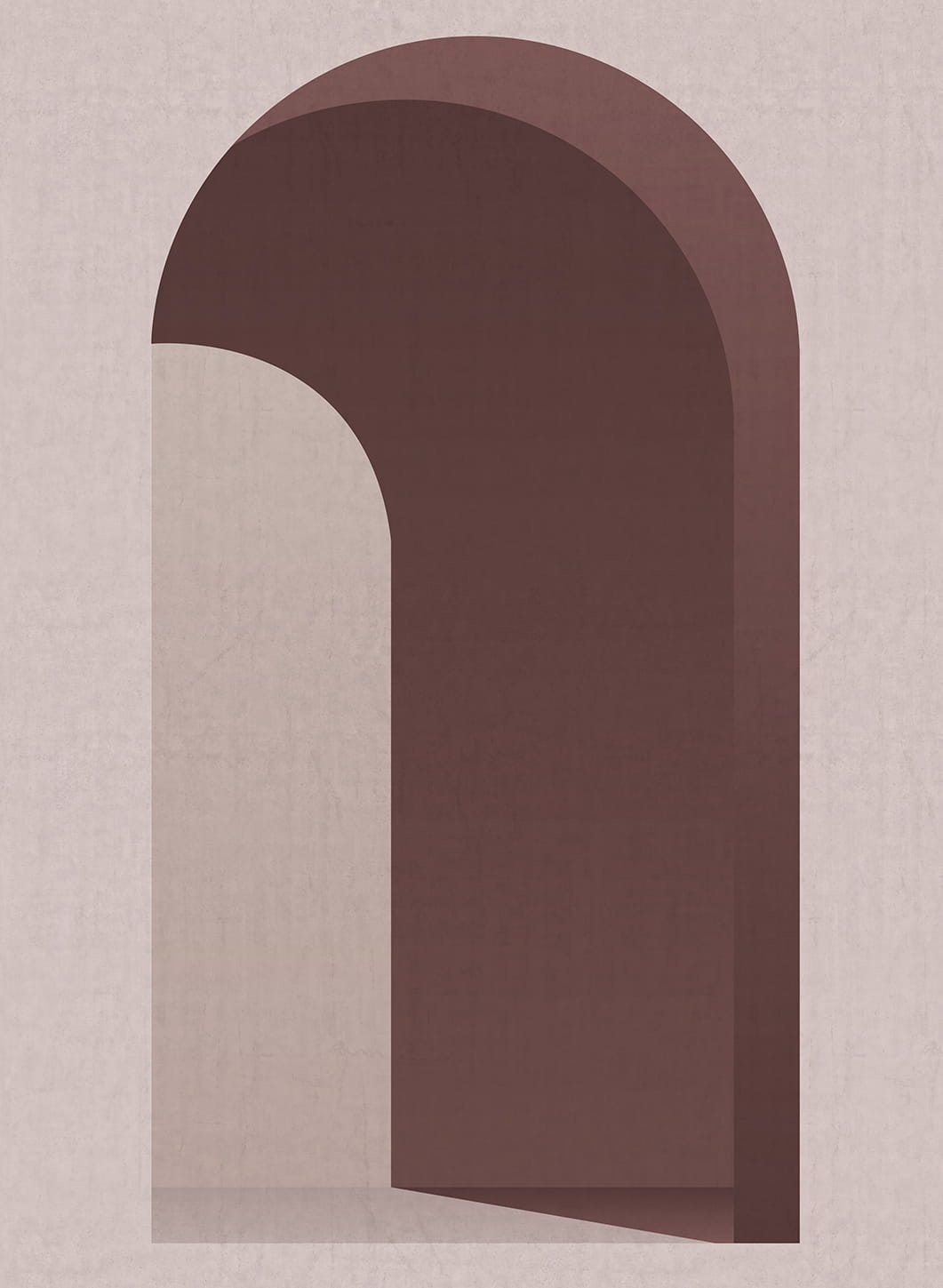 Wandbild Arch - Pink
