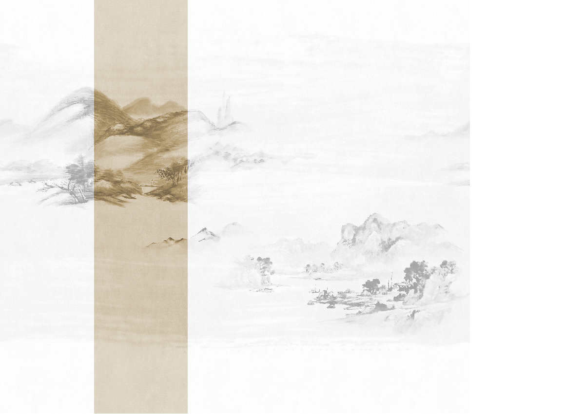 Wandbild Kawa - Sepia Panel 2
