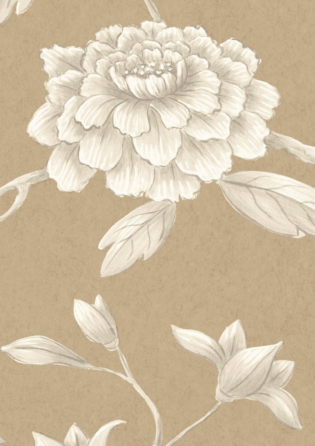 Wallpaper Jasper Peony - Ginger