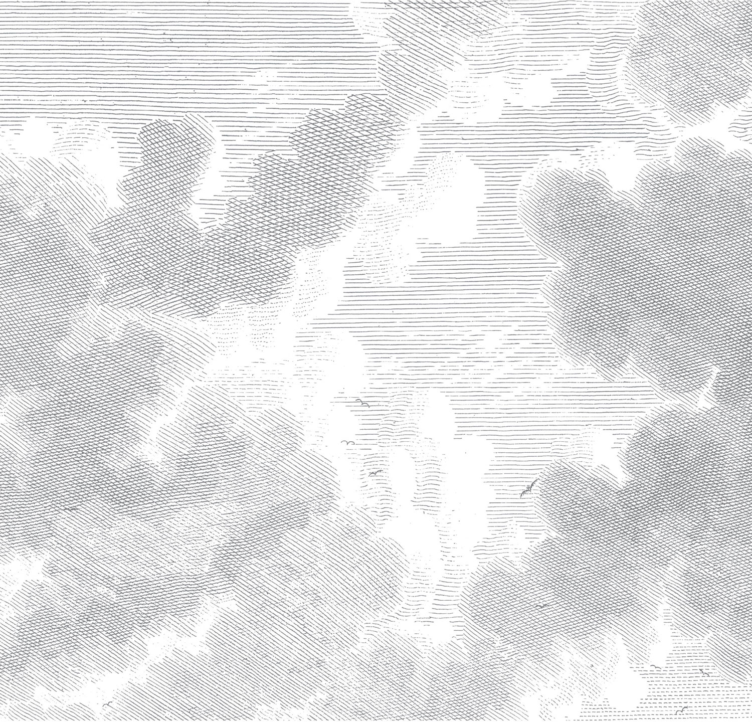 Wandbild Engraved Clouds 2 - L