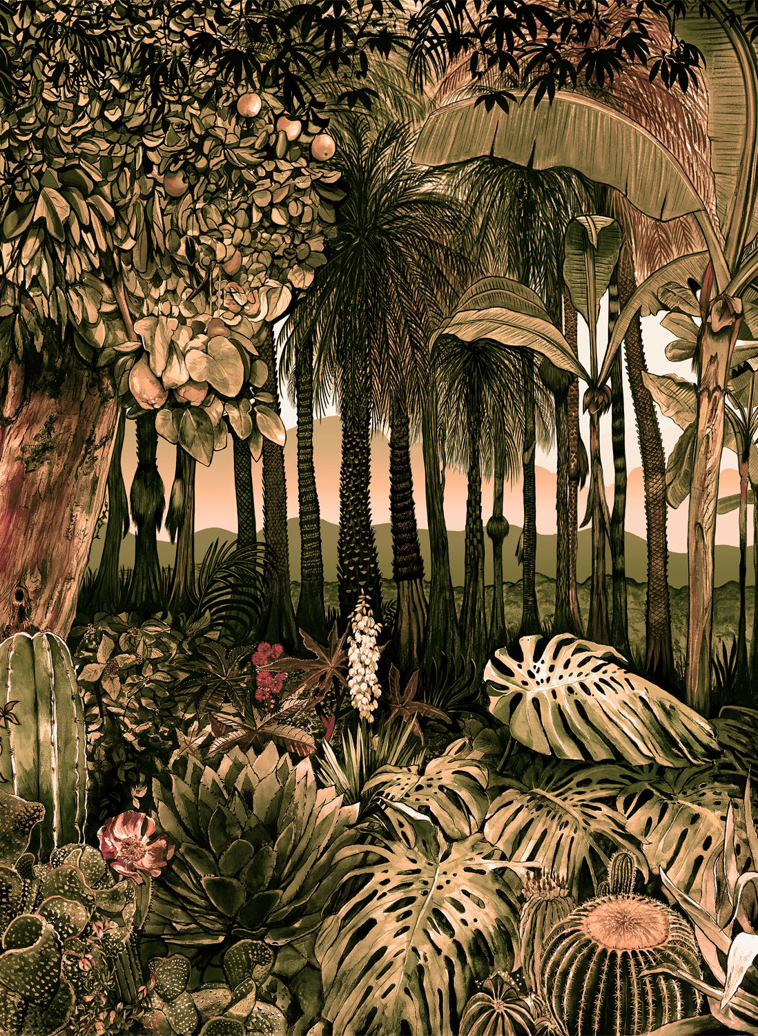 Wandbild Botanico - 8000049N