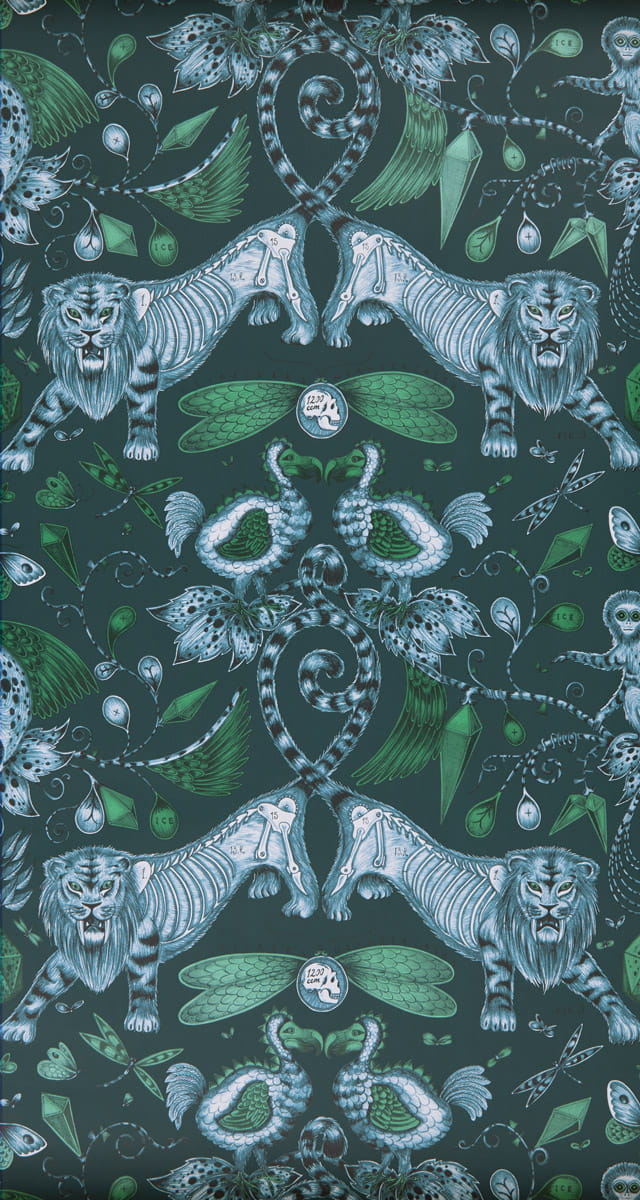 Tapete Extinct - Navy