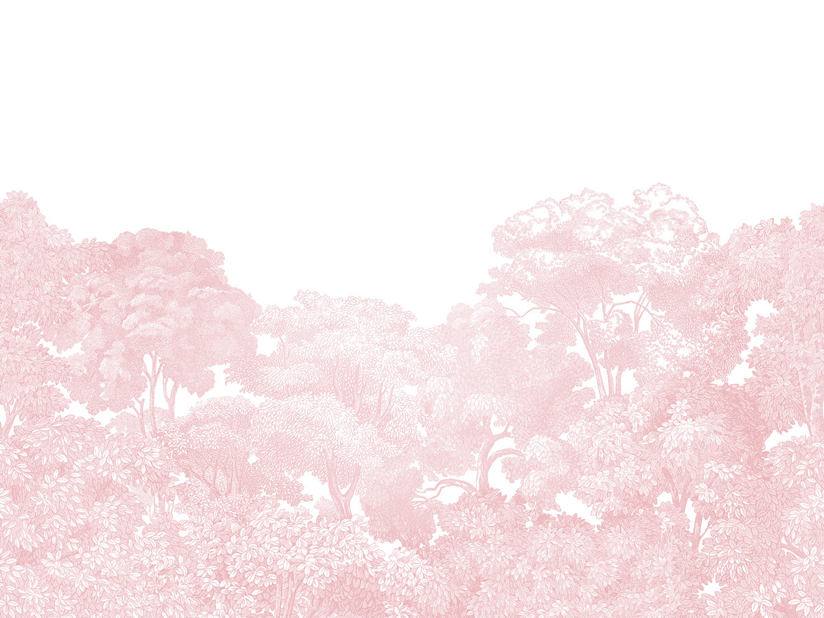 Wandbild Bellewood - Pink