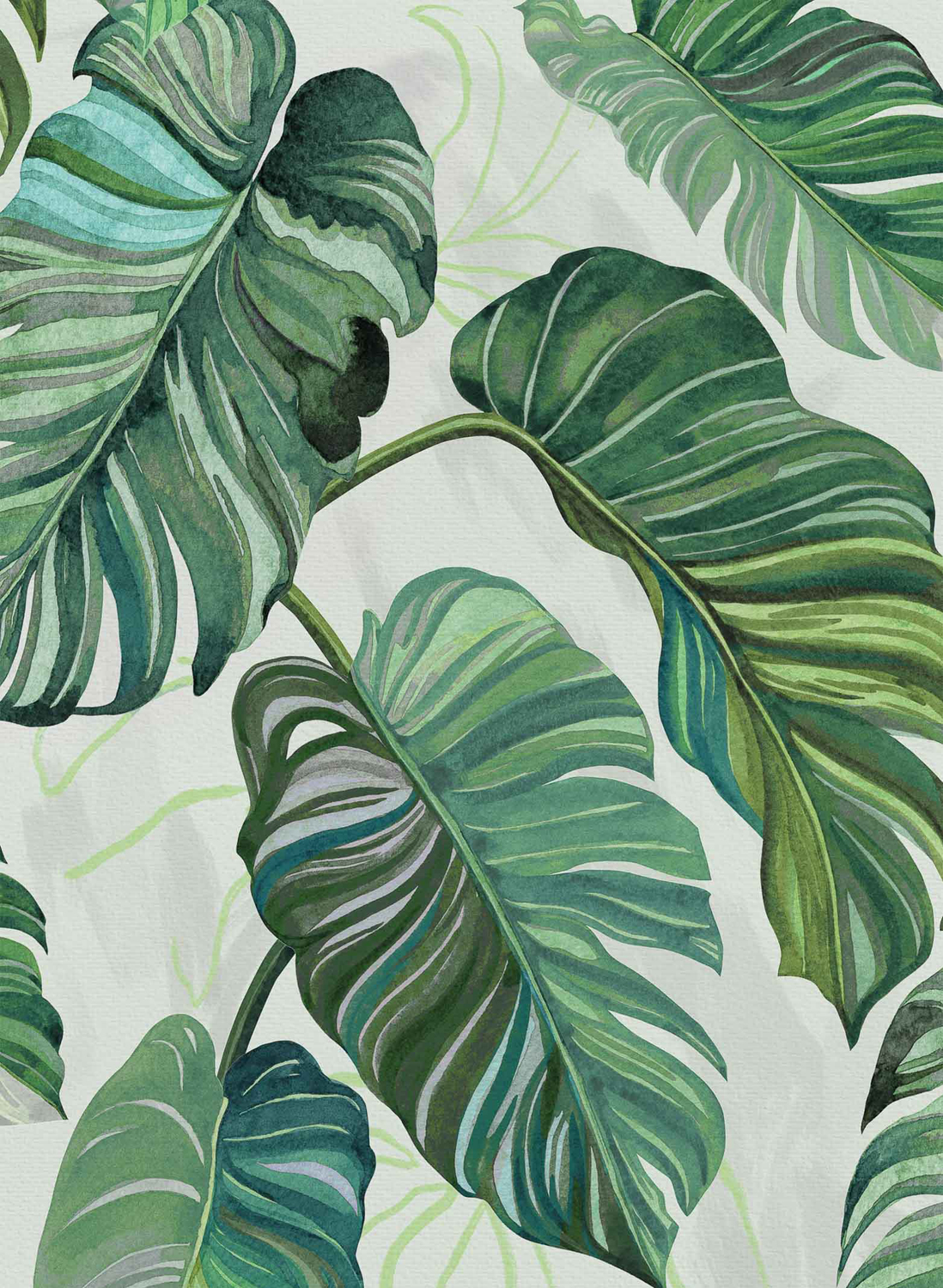 Tapete Carioca - green
