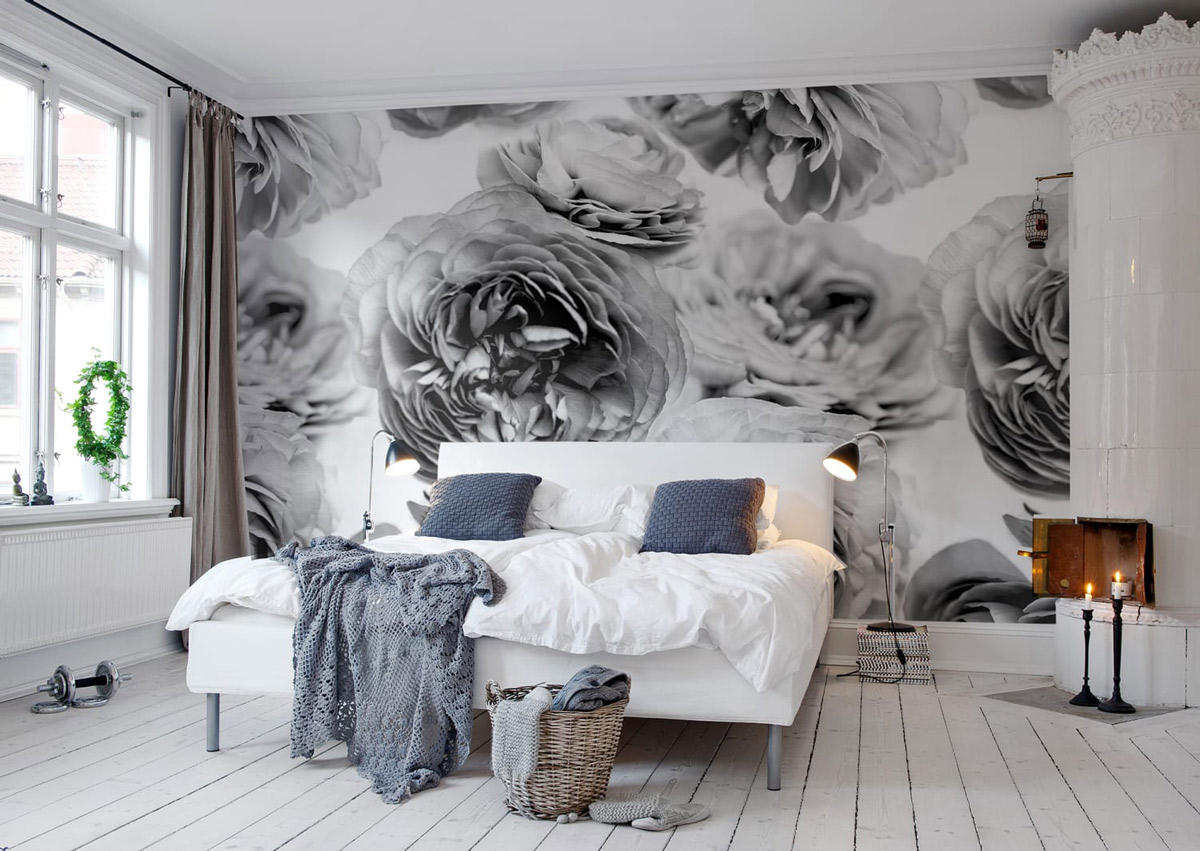 Wandbild Summer Wind - Black and White
