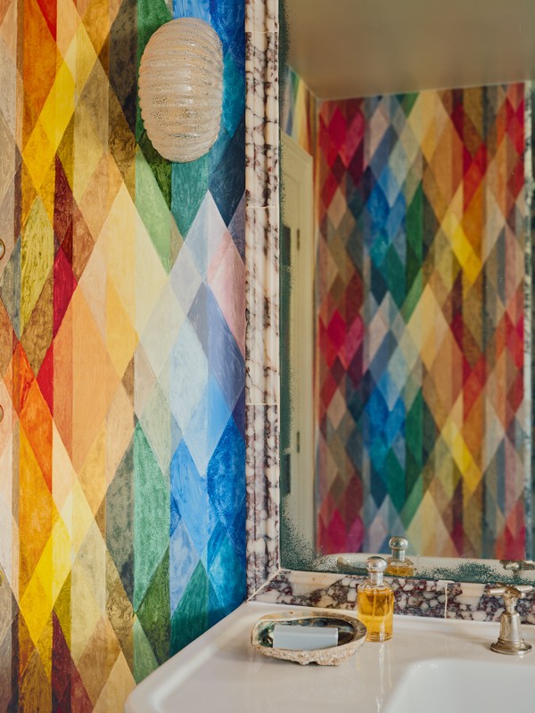 Wallpaper Painted Prism - Coles' Palette
