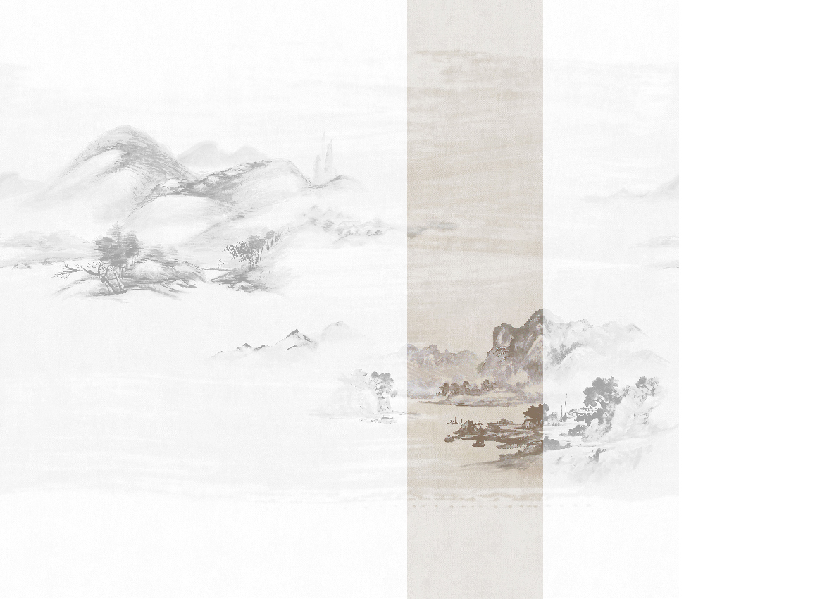 Wandbild Kawa - Neutral Panel 4