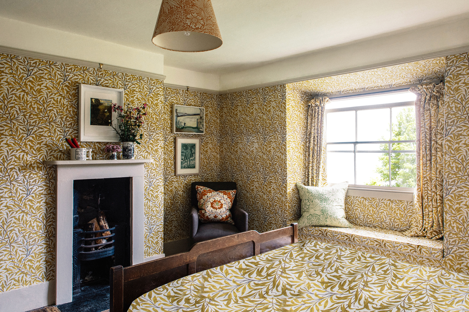 Tapete Willow Bough - Summer Yellow