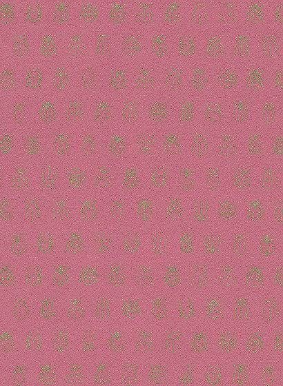 Tapete Lady Bug - Rosa Hell Gold