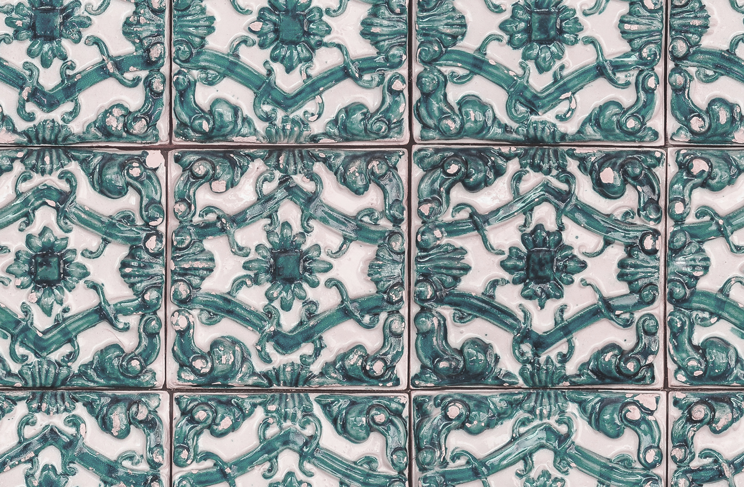 Tapete Artisan Tiles - Brazilian Green