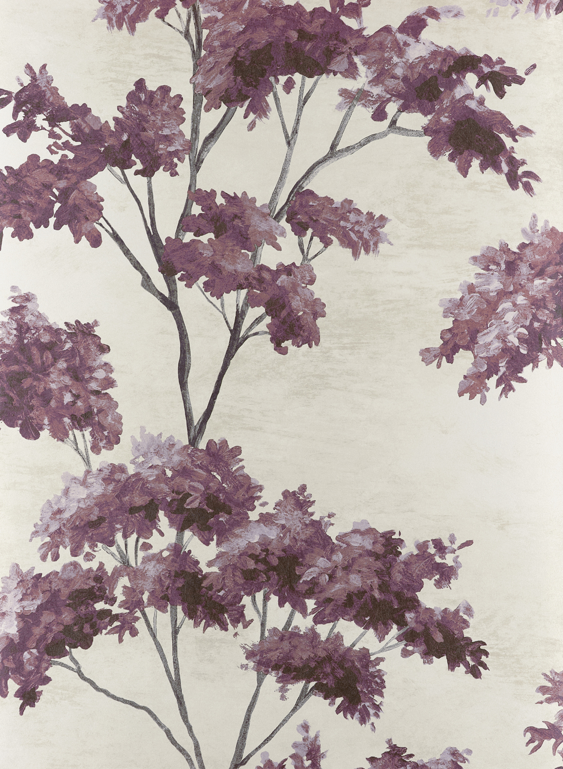 Tapete Dalton - Eggplant on Pearl
