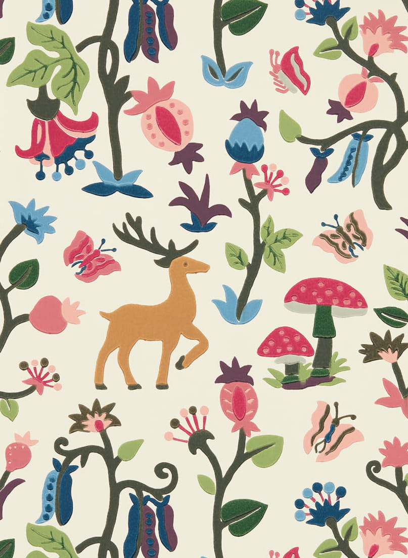 Tapete Forest of Dean - Mulberry/ Multi