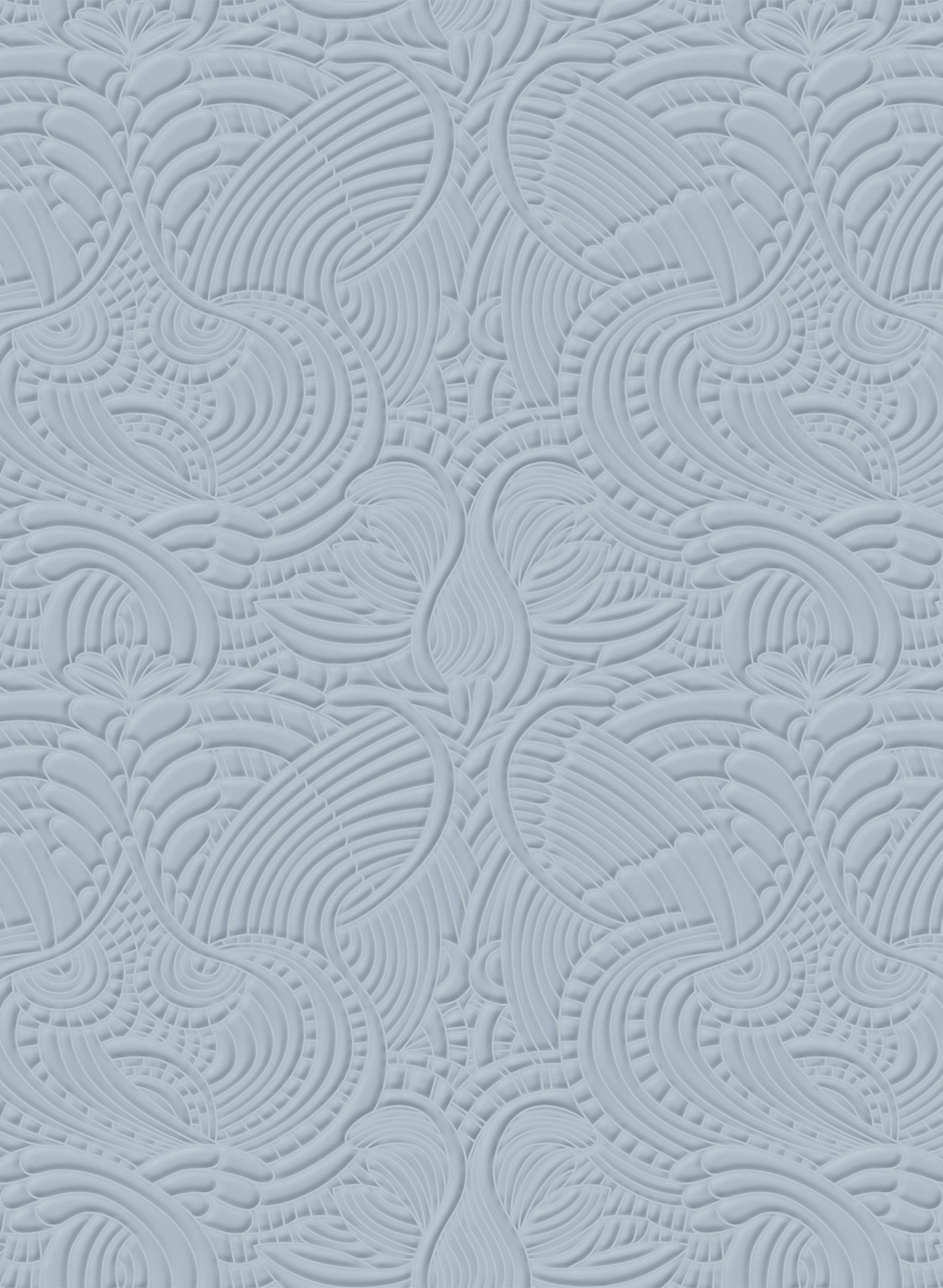 Tapete Dodo Pavone - Powdery Blue