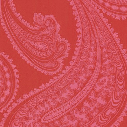 Tapete Rajapur - Fuchsia on Rouge