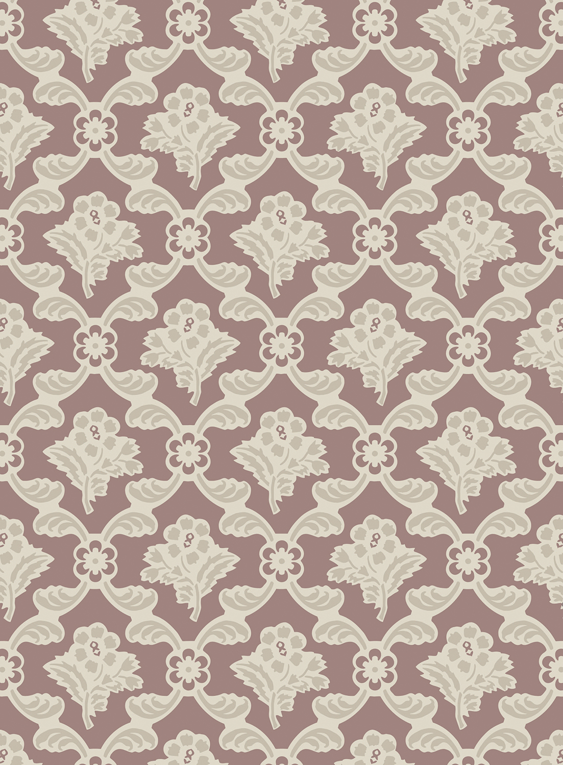 Tapete Barace - School House White/ Sulking Room Pink