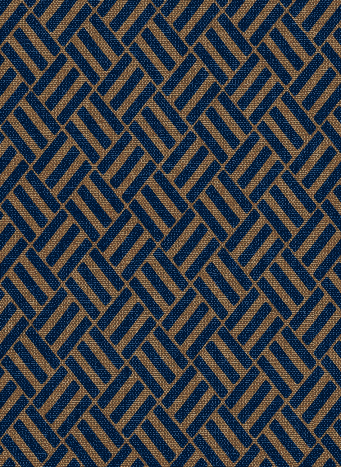 Tapete Crosshatch - Ultramarine