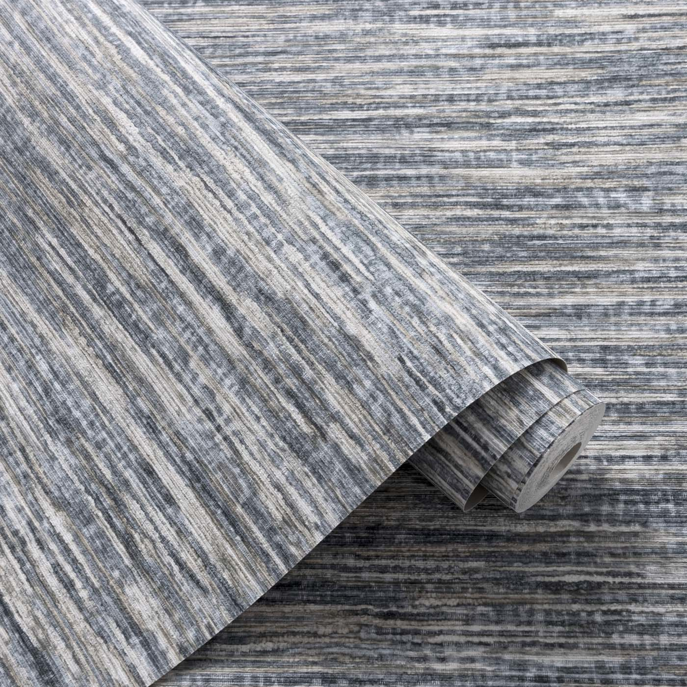 Tapete Dritto - Charcoal/ Linen