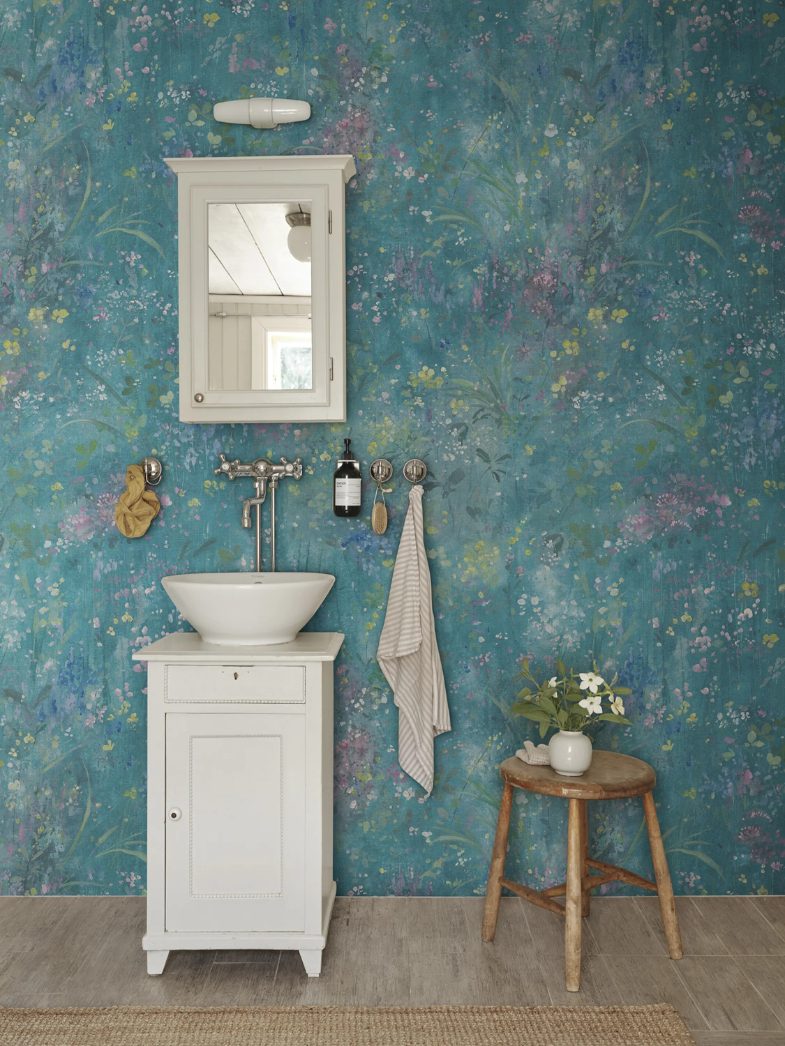 Wandbild Juni - Teal