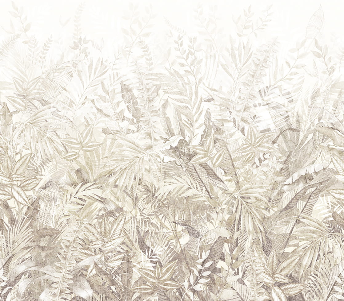 Wandbild Linen Leaves - 350706