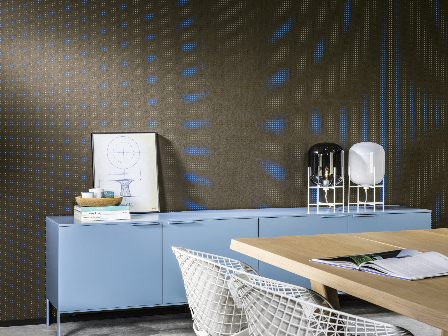 Tapete Dots - 31033 - Marron