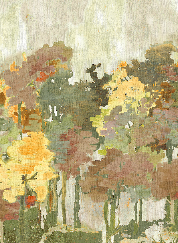 Wandbild Funes - Autumn Panel 1