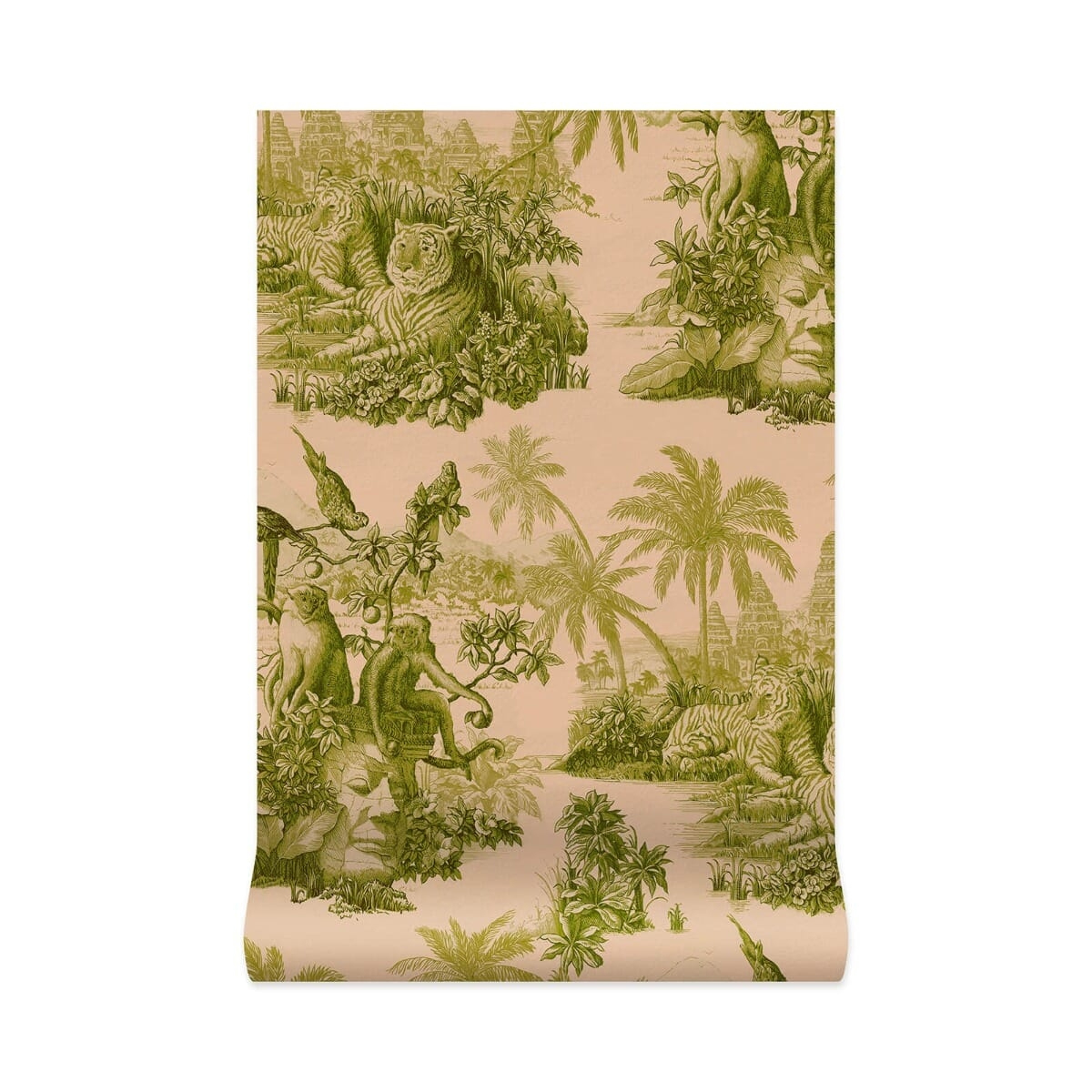 Tapete Sumatra - Blush/ Pear Green