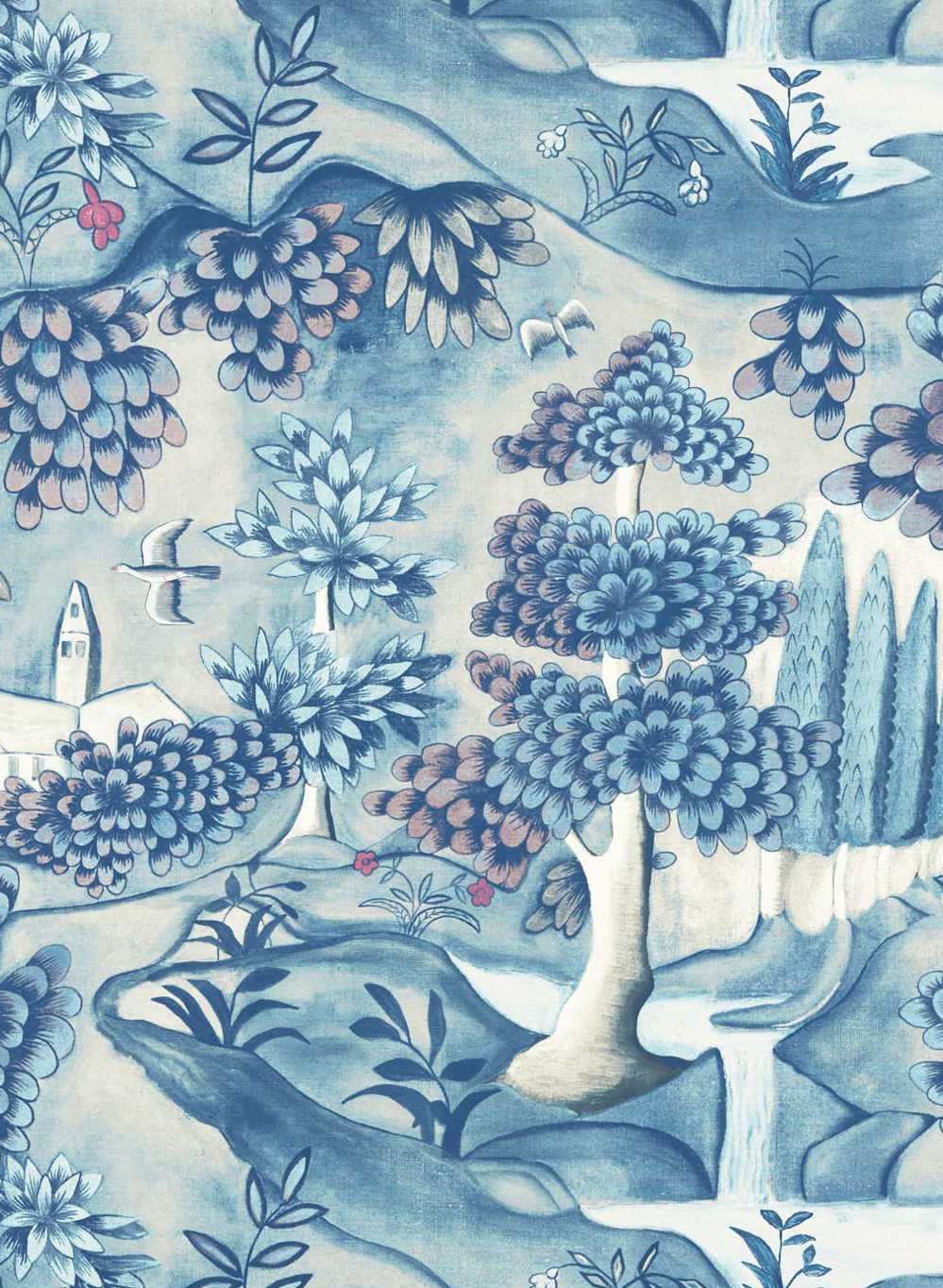 Tapete Verdure - Indigo