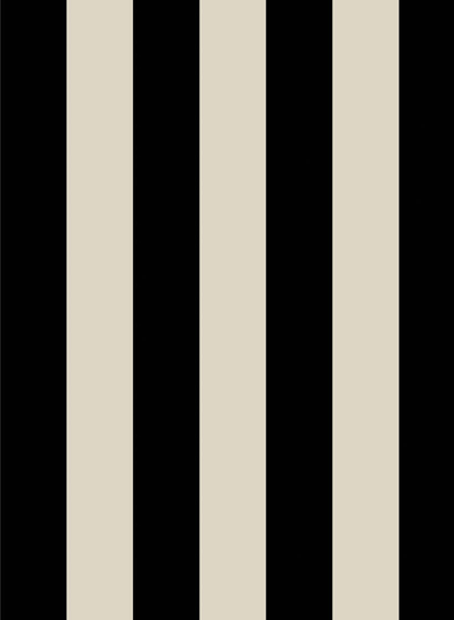 Wandbild Mono Stripe - Off-Black & Oyster