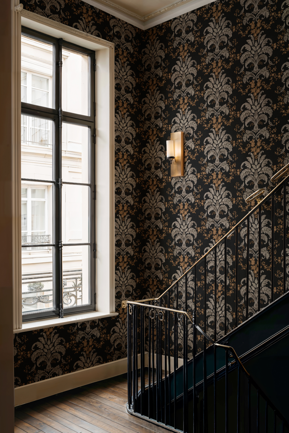 Tapete French Damask - Onyx