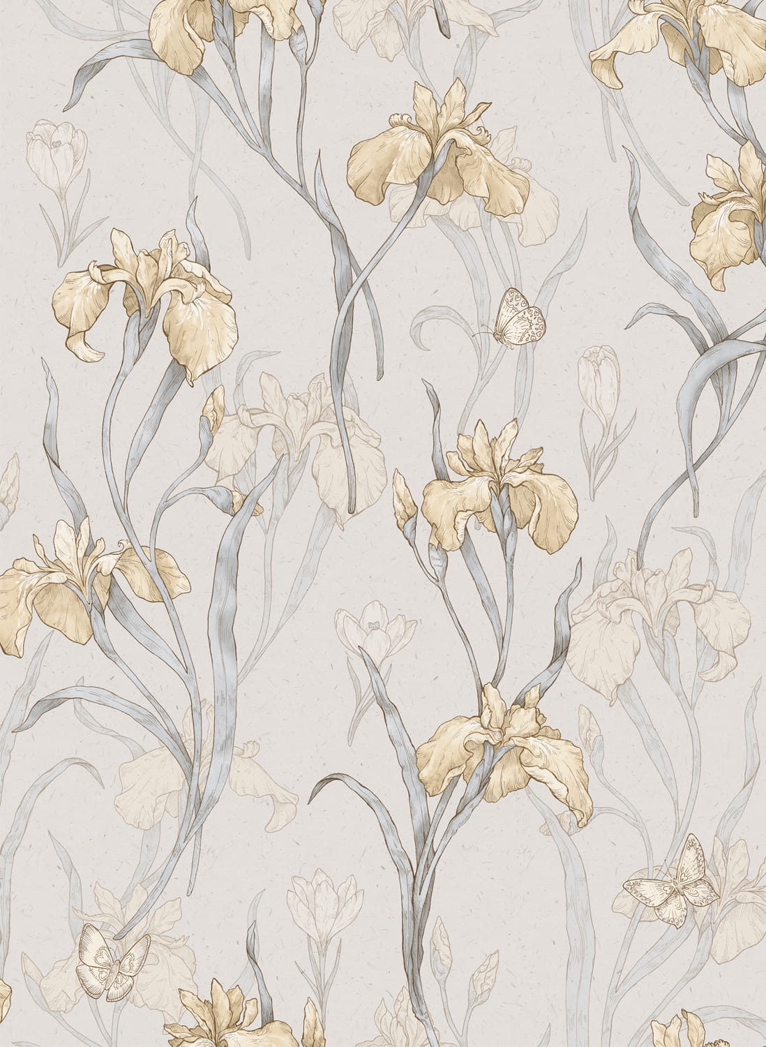 Tapete Iris - Amber