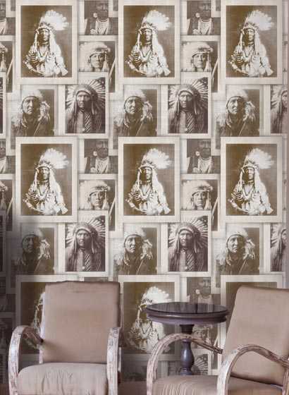 Wallpaper Indian Chiefs