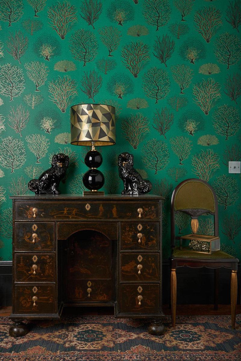 Tapete Seafern - Emerald