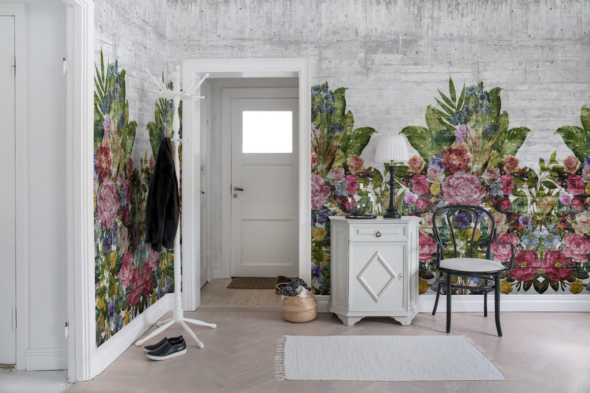 Wandbild Flower Burst - Concrete