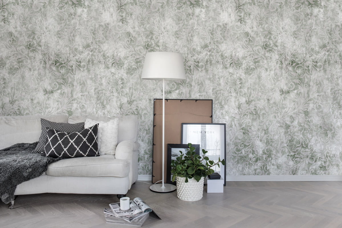 Wandbild Twining Vines - Faded